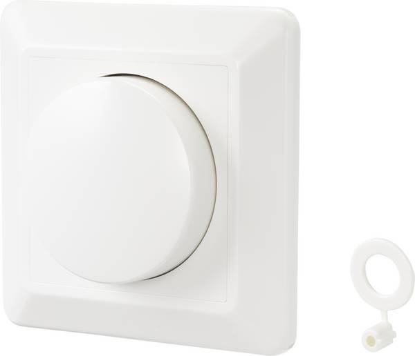 Sygonix SY-4697882 Dimmer rotativo Adatto per lampadina: Lampadina alogena, Lampadina LED, Lampadina ad incandescenza