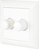 Sygonix SY-4697890 Dimmer rotativo, Dimmer universale Adatto per lampadina: Lampadina alogena, Lampadina LED, Lampadina ad incandescenza
