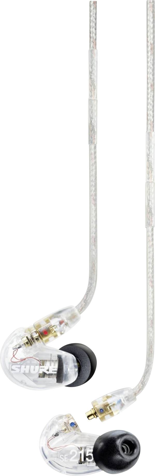 Shure SE215 Pro Headset Wired In-ear Stage/Studio Transparent-1