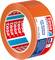 Un rotolo di nastro adesivo arancione del marchio tesa con la scritta 'PV2 Plastering Tape Standard', idoneo per mascheratura.