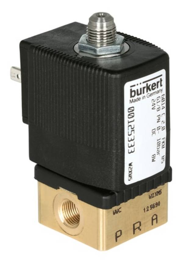 Bürkert Valvola di sollevamento 126197 6014 110 V G 1/8 Larghezza nom 1.5 mm Azione diretta 1 pz.