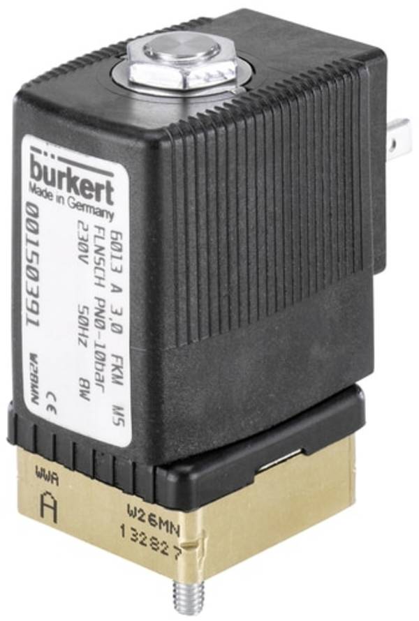 Bürkert Valvola di sollevamento 134245 6013 24 V flangia Larghezza nom 2 mm Azione diretta 1 pz.
