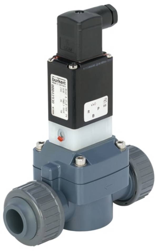 Bürkert Valvola a membrana 50954 142 24 V 25 mm Larghezza nom 20 mm Servo assistito 1 pz.