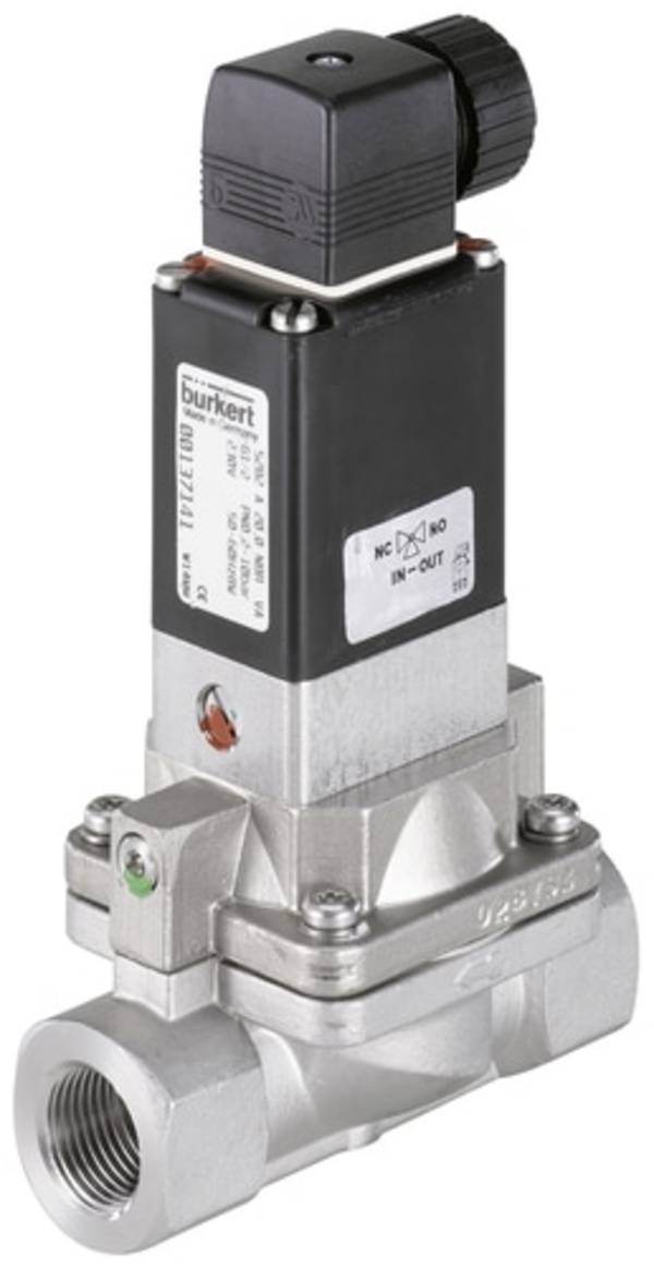 Bürkert Valvola a membrana 281981 5282 230 V G 1/2 Larghezza nom 13 mm Servo assistito 1 pz.