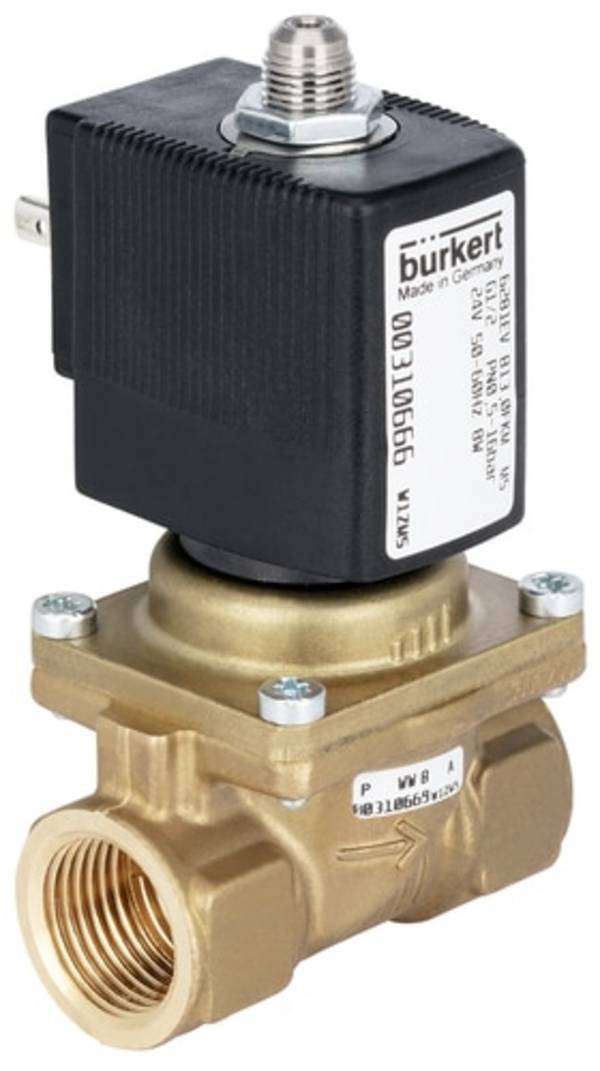 Bürkert Valvola a membrana 310666 6281 24 V G 1/2 Larghezza nom 13 mm Servo assistito 1 pz.