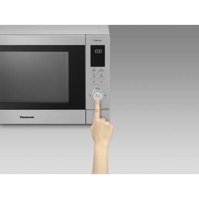 Acquista Panasonic NN-CD87KSGTG Forno a microonde Argento 1000 W Funzione  grill da Conrad