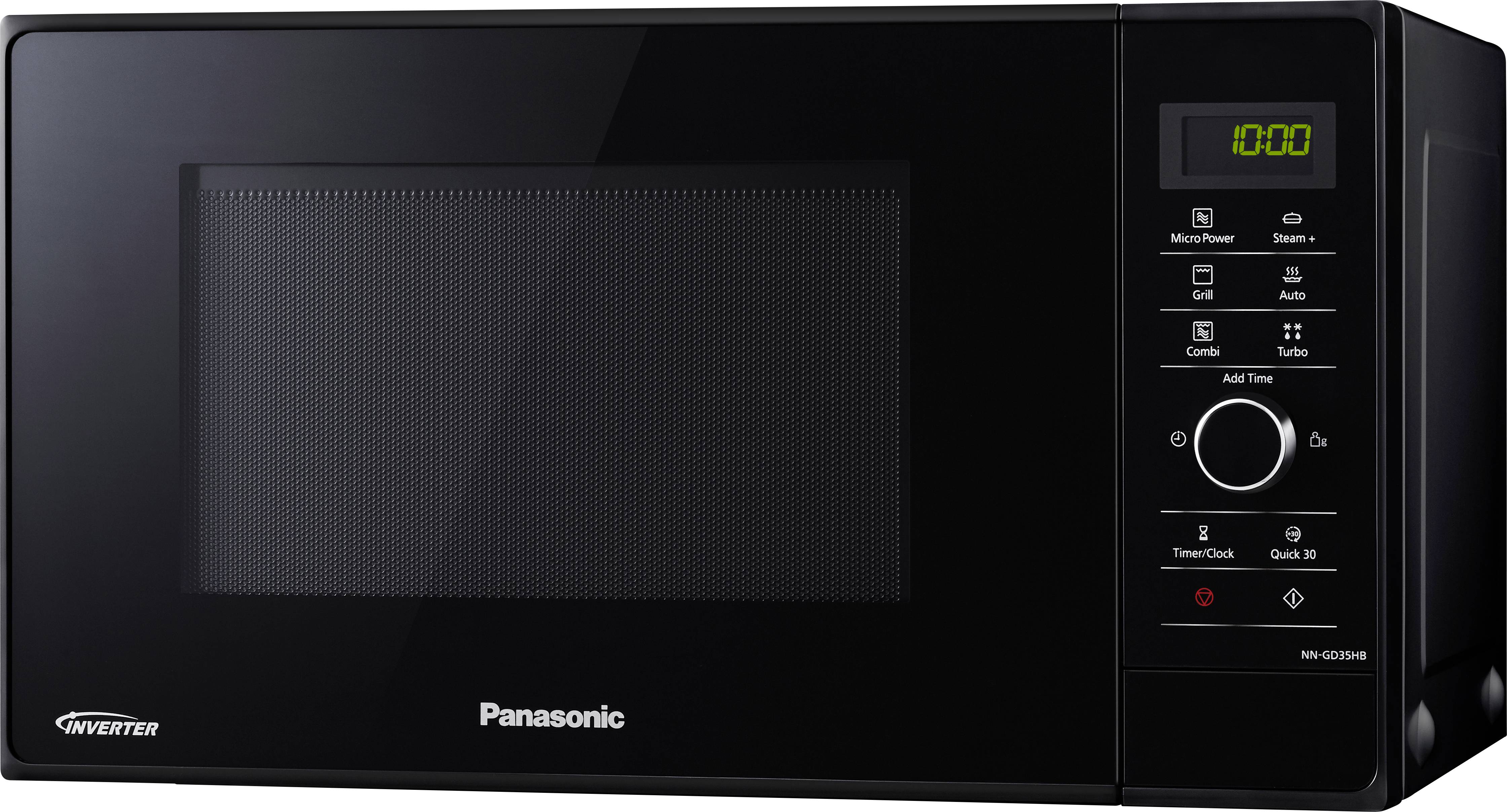 Panasonic NN-GD35. Bauform: Arbeitsfläche, Produkttyp: Kombi-Mikrowelle, Innenkapazität: 23 l. Anschlusswert: 1800 W. Br
