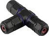 Heitronic 45609 Scatola di derivazione con terminali a vite (L x A x P) 110 x 73 x 26 mm 1 pz.