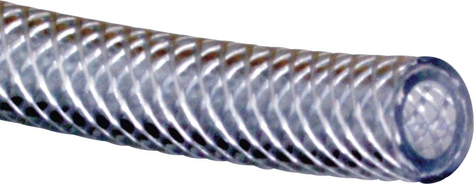 Hozelock 163131 PVC Schlauch mit Gewebe Ø13 x 20 mm Tubo intrecciato Ø Interno del tubo flessibile=13 mm Merce a metro Trasparente
