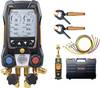 testo Kältemittel-Messgerät 557s Smart Vakuum Set mit Füllschläuchen (0564 5572)