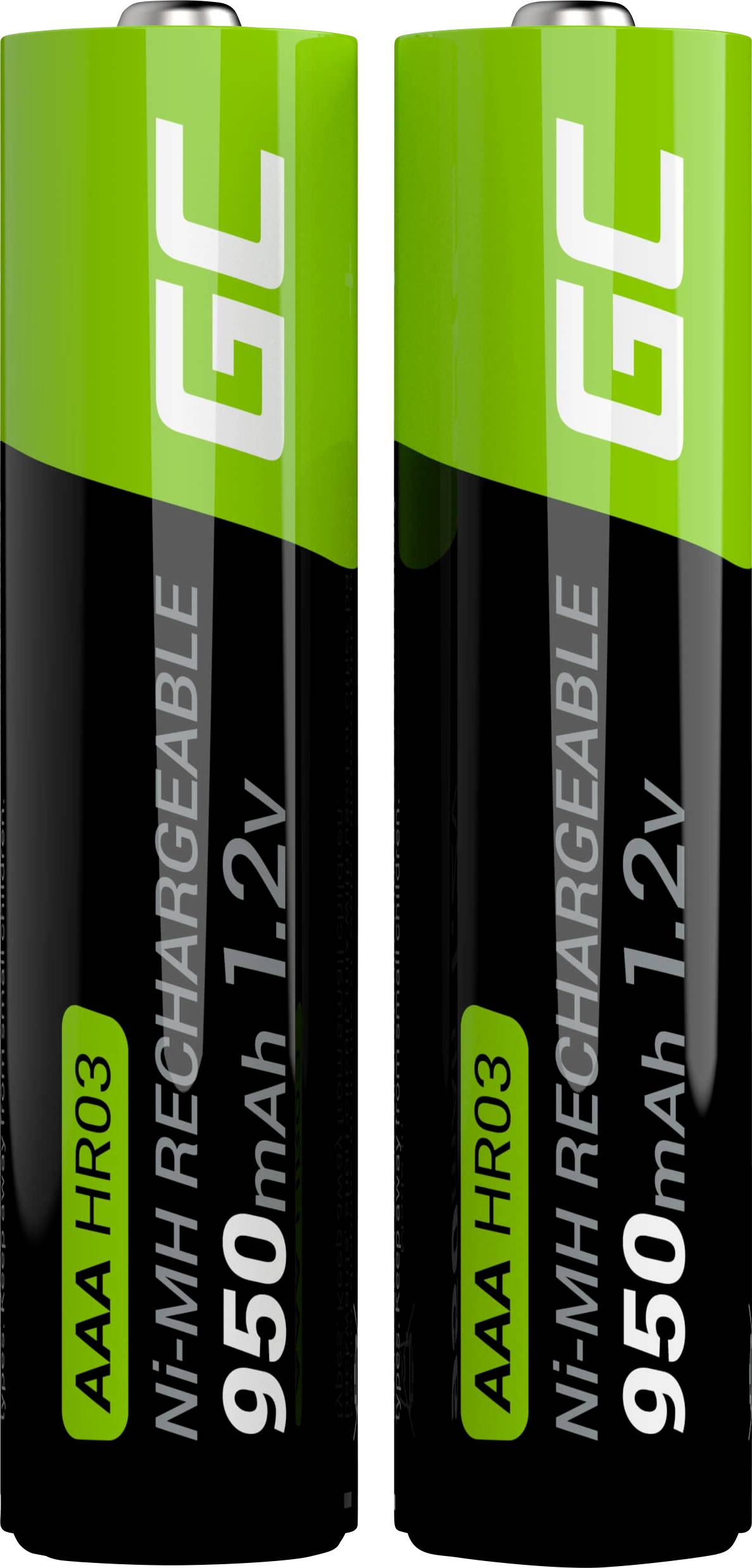 Green Cell HR03 Batteria ricaricabile Ministilo (AAA) NiMH 950 mAh 1.2 V 2 pz.