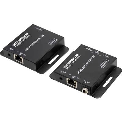 SpeaKa Professional SP-HDE-200 HDMI ™ HDMI Extender su cavo di rete RJ45 70 m