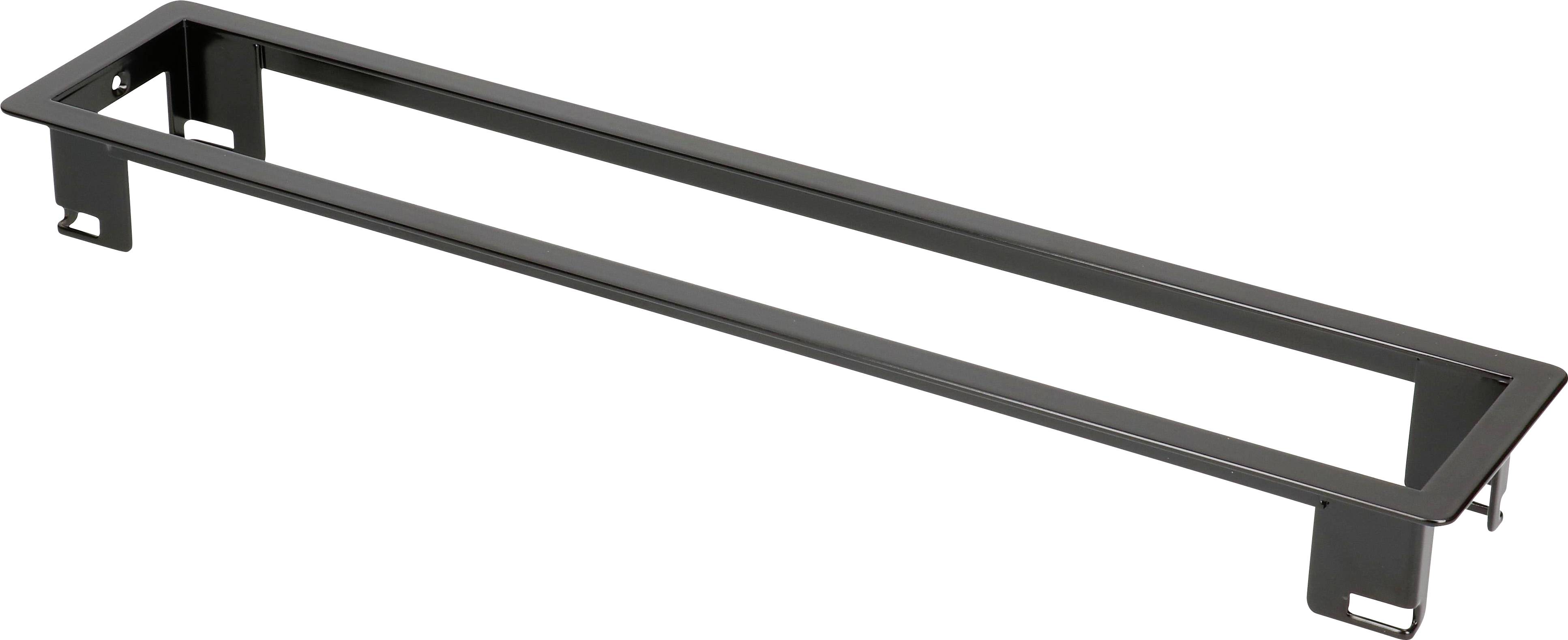 BACHMANN POWER FRAME Telaio di installazione Grande a 6 poli, nero