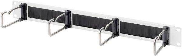 Digitus DN-97668 19 pollici Pannello passacavi per armadio rack 1 U Nero
