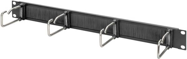 Digitus DN-97669 19 pollici Pannello passacavi per armadio rack 1 U Nero