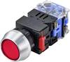 TRU COMPONENTS TC-9428108 LAS0-L-11/R/12V Pulsante 250 V 5 A 1x Off / (On) Momentaneo Rosso IP40 1 pz.