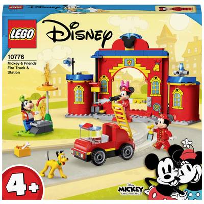 10776 LEGO® DISNEY Stazione dei vigili del fuoco e auto dei vigili del fuoco di Micky