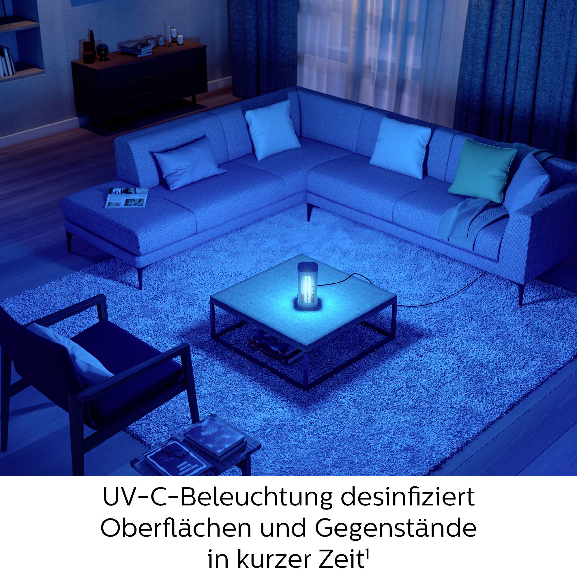 Philips UV-C DISINF DESK LAMP24W ARGENTO-17