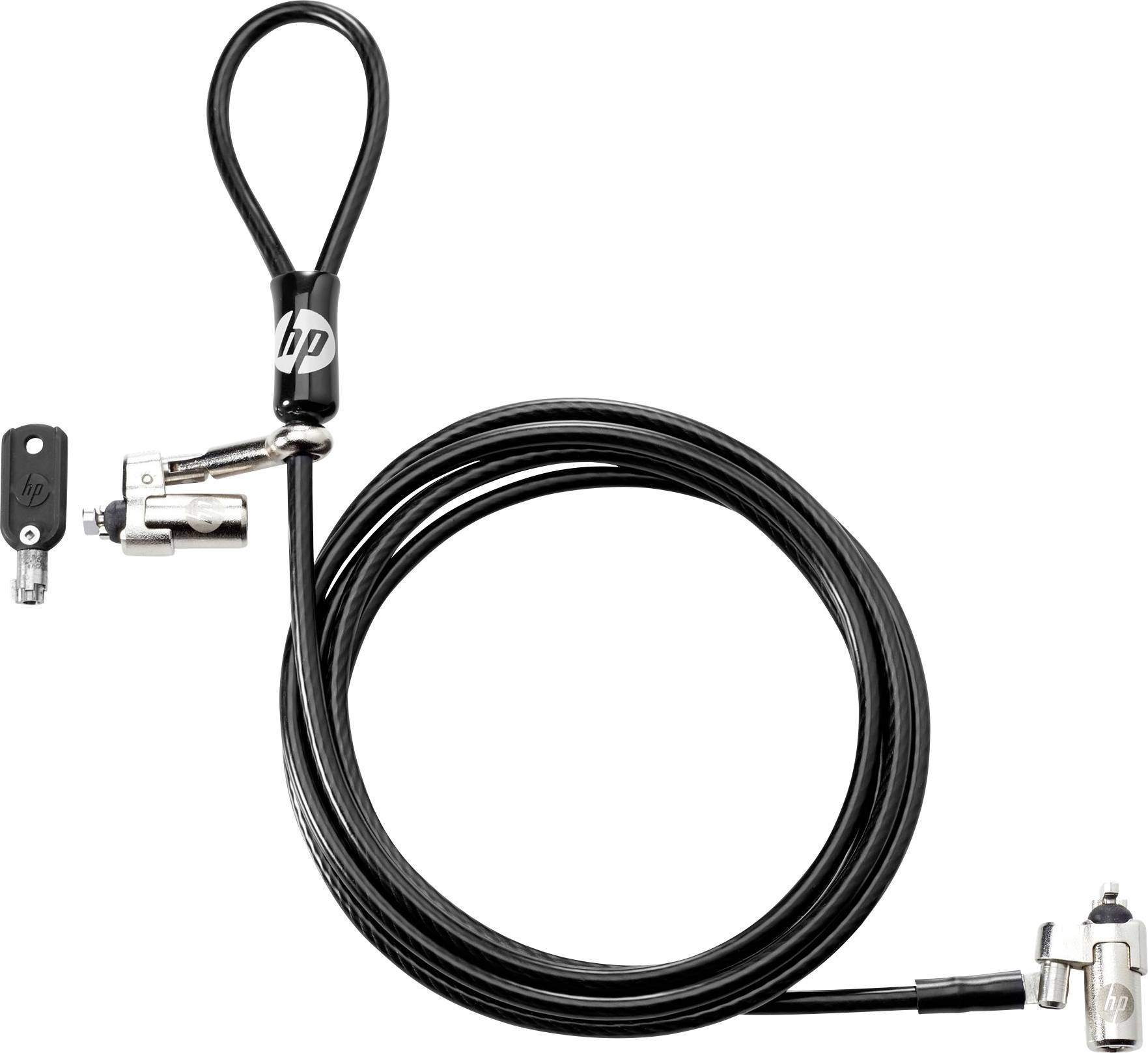 Hp T1a65aa Cavo Acciaio Con Lucchetto A Doppia Testa Da 10mm Kensington Lock-1
