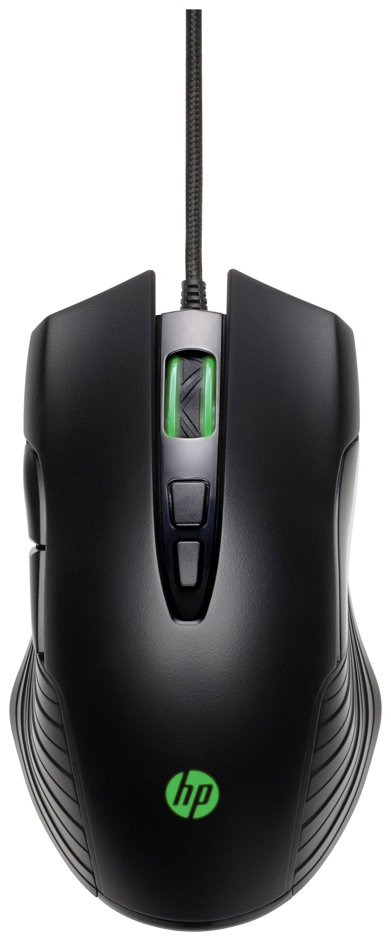 HP X220 Mouse USB Ottico Nero 7 Tasti 3600 dpi-0