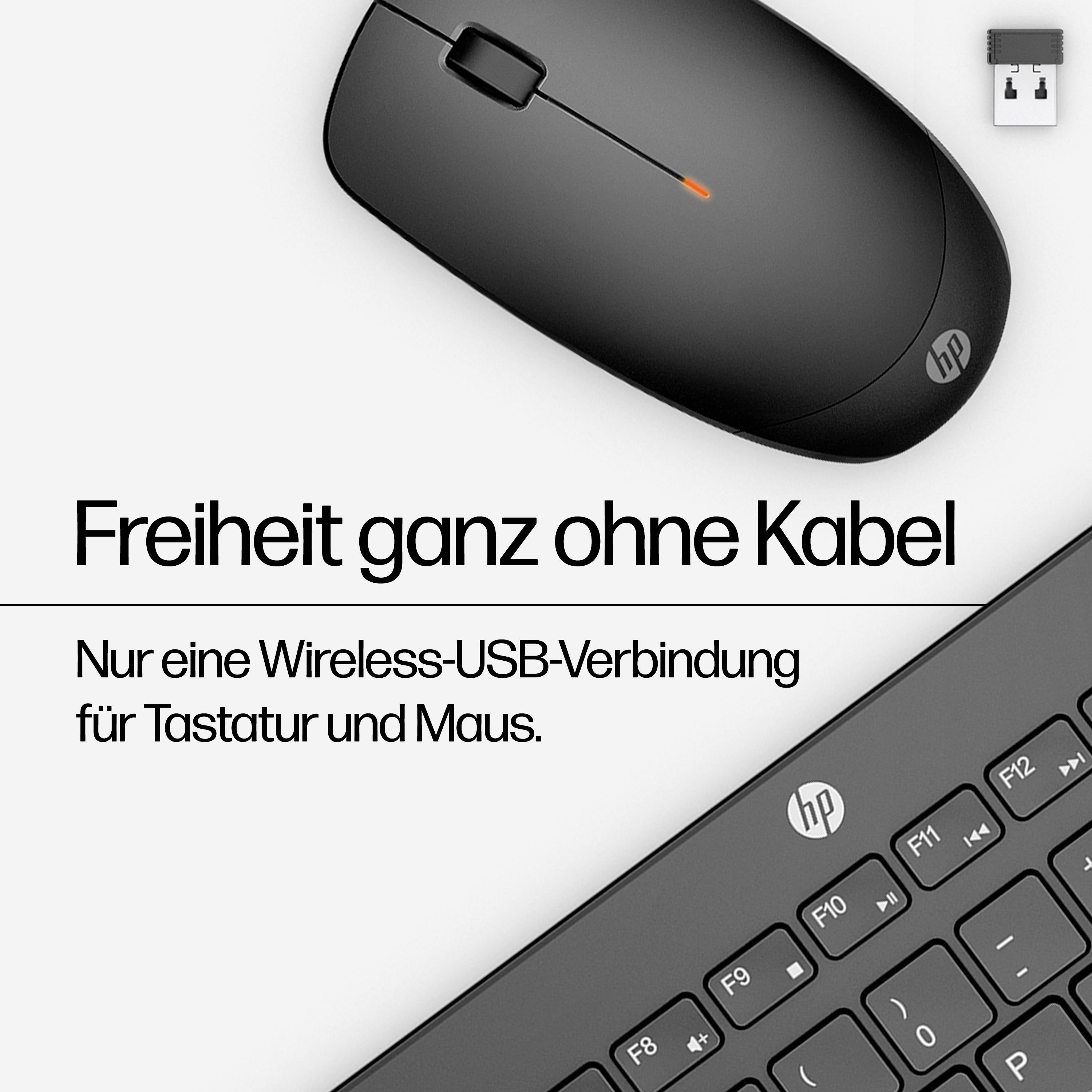HP 230 WL Senza fili Kit tastiera, mouse Tedesco, QWERTZ-4