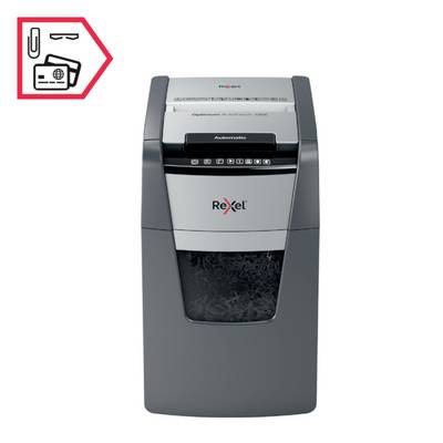 Rexel Optimum AutoFeed+ 130X Distruggi documenti 130 Foglio Microcut 4 x 28 mm P-4 44 l Distrugge anche Graffette, Punti-9