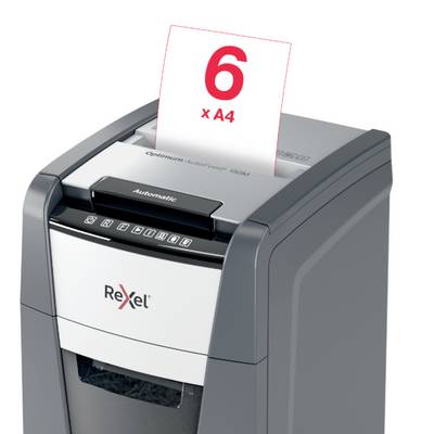 Rexel Optimum AutoFeed+ 150M Distruggi documenti 150 Foglio Microcut 2 x 15 mm P-5 44 l Distrugge anche Graffette, Punti-6