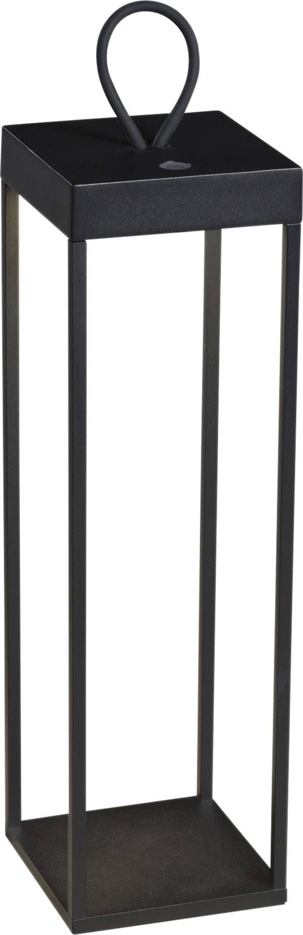 Konstsmide 7812-750 Ravello Illuminazione decorativa per esterni, Lampada decorativa LED, Lanterna LED, Lampada USB lanterna   LED (monocolore) LED a montaggio fisso 2.2 W Nero (opaco)