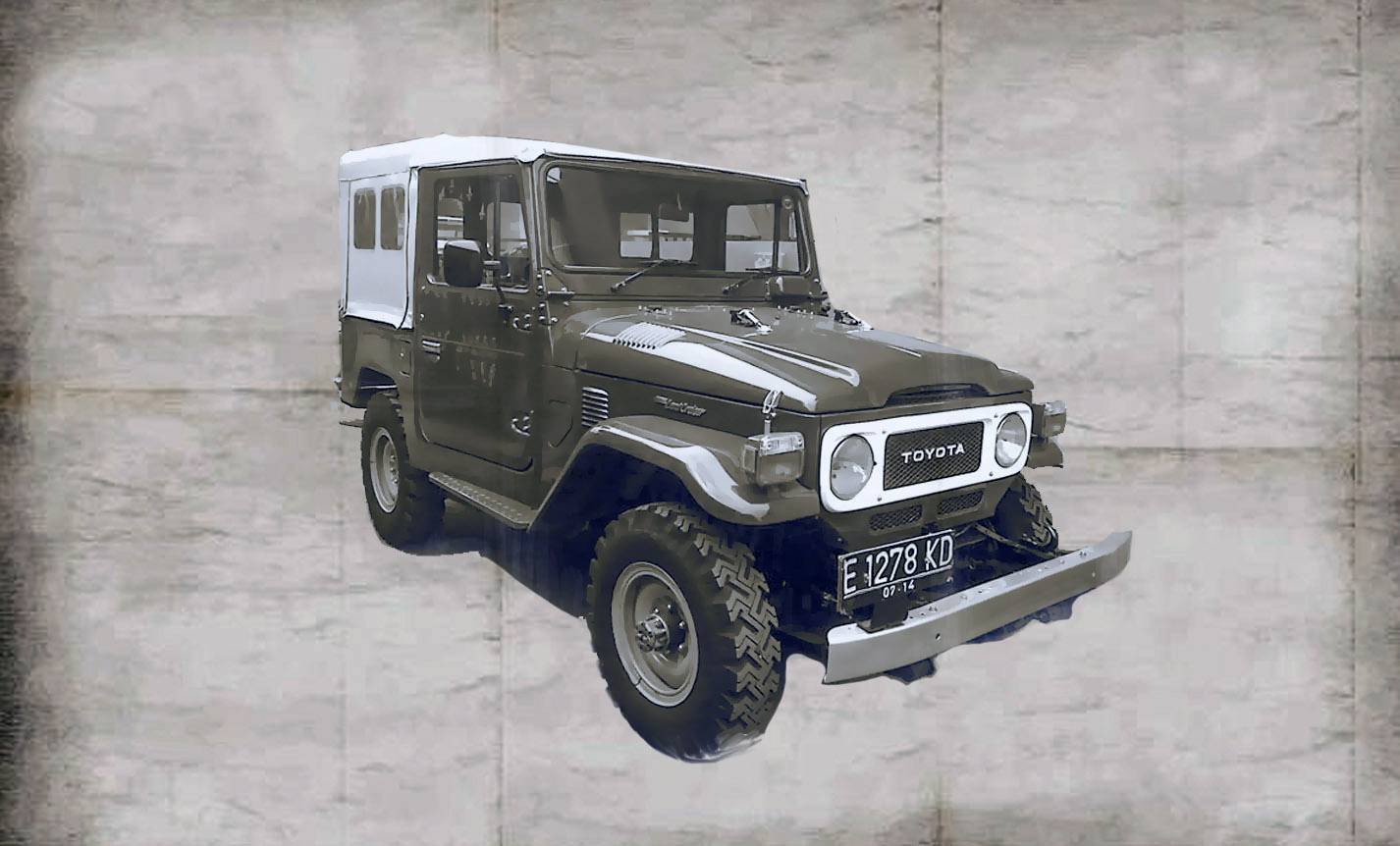 Automodello in kit da costruire Italeri 3630 Toyota BJ-44 LandCruiser So./Ha.Top 1:24
