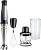 Braun Braun Multiquick 7 MQ 7025X - Handmixer - 1 kW Frullatore ad immersione 1000 W Nero, acciaio inox