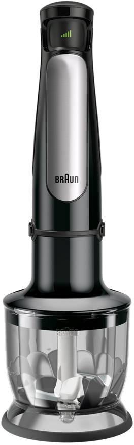 Braun Braun Multiquick 7 MQ 7025X - Handmixer - 1 kW Frullatore ad immersione 1000 W Nero, acciaio inox-1