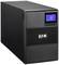 UPS (Uninterruptible Power Supply) nero di Eaton con display che mostra lo stato di protezione e l'efficienza.
