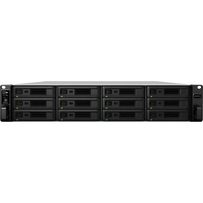 Synology rs3621rpxs nas chassis rack 2u xeon d-1531 2.2ghz ram 8gb-12 bay hdd/ssd 2.5/3.5 black-0