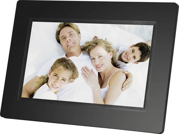 Braun DigiFrame 711 cornice per foto digitali Nero 17,8 cm (7")