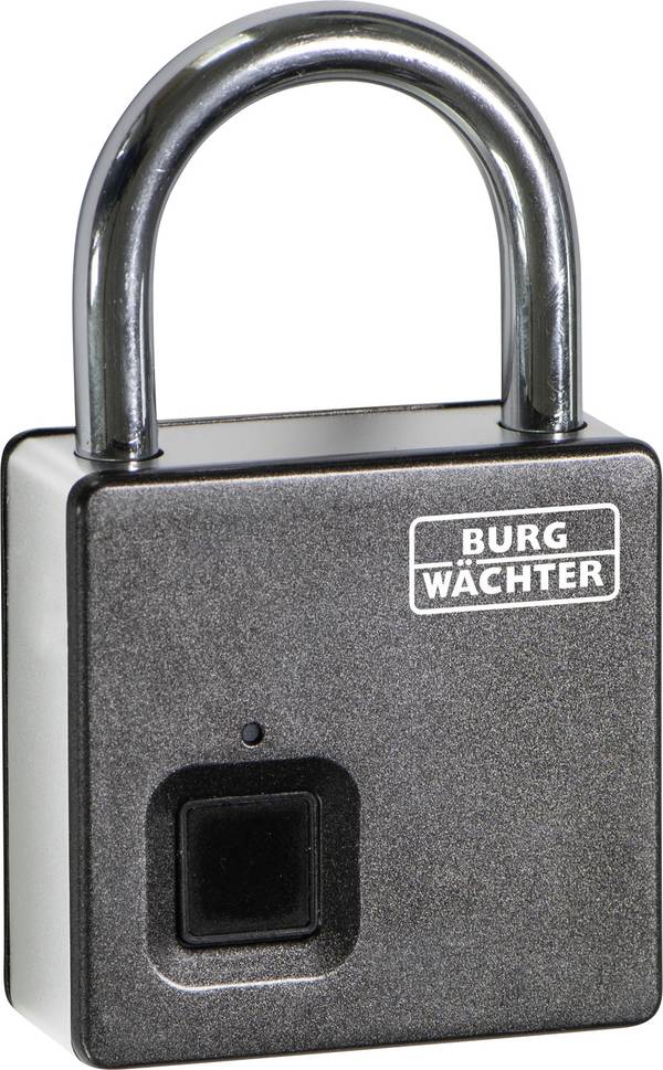 <br>  Burg Wächter<br>  Scan & Lock 610/53 SB<br>  Lucchetto<br>  53 mm<br>  <br>  <br>  <br>  <br>  Serratura con impronte digitali<br>