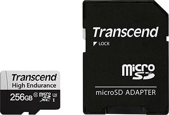 Transcend USD350V Scheda microSDXC  256 GB Class 10, UHS-I