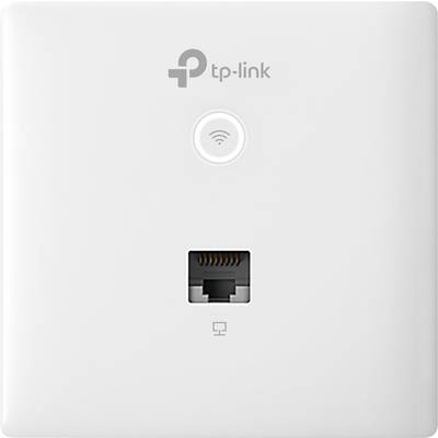 'Adattatore di rete TP-Link con porta Ethernet e simbolo Wi-Fi.'