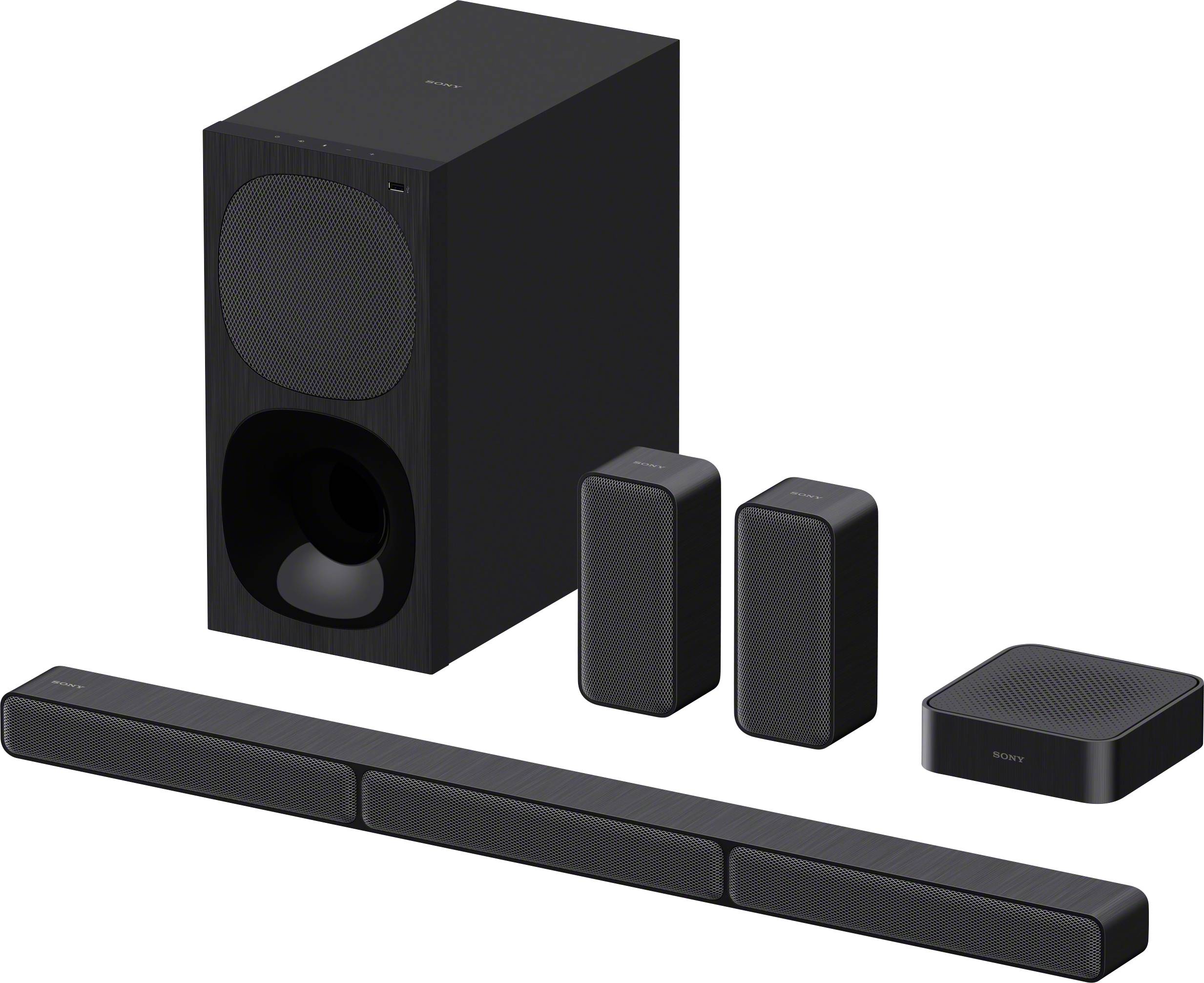 Sony HTS40R Soundbar TV Dolby Digital con Autoparlanti Posteriori Wireless Nero-12