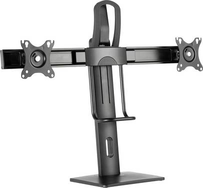<br>  My Wall<br>  HL 19 L<br>  <br>  Supporto da tavolo per monitor<br>  1 Display:  (s)<br>  43,2 cm (17") - 68,6 cm (27")<br>  Nero<br>  Ruotabile, Inclinabile, Girevole, Regolabile in altezza<br>