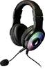 Surefire Gaming Harrier 360 Cuffie Over Ear via cavo 7,1 Surround Nero, Carbone regolazione del volume, Muto Gaming