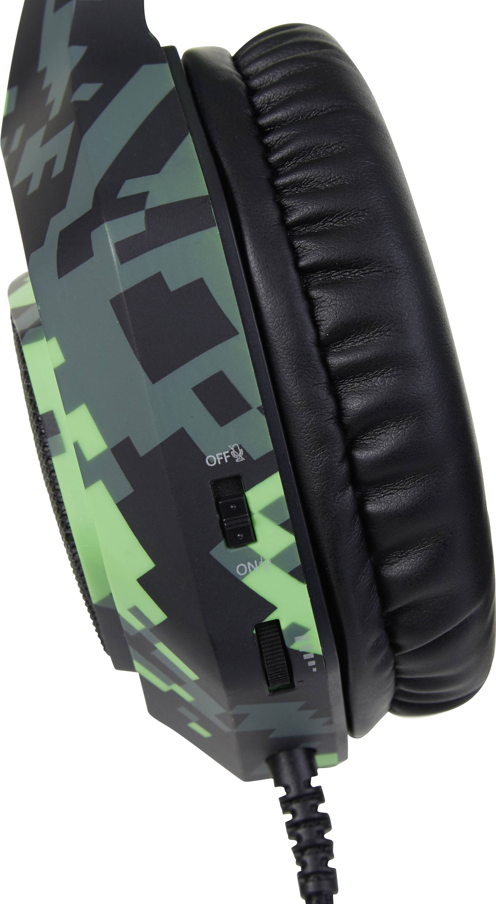 SureFire Skirmish Auricolare Cablato A Padiglione Gaming USB tipo A Nero, Mimetico, Verde-7