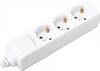 Sygonix BT-2372208 Multipresa 3 scomparti Bianco 1 pz.