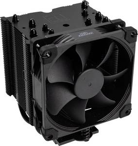 Dissipatore CPU Per Intel LGA1156/1155/1150/1151 – Ventola PWM 2600 RPM, 130 CFM, Nero, Con Piastra Posteriore