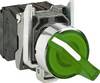 Schneider Electric XB4BK133G5 Selettore illuminabile Interruttore rotativo Verde 3 x +/- 45 ° 1 pz.