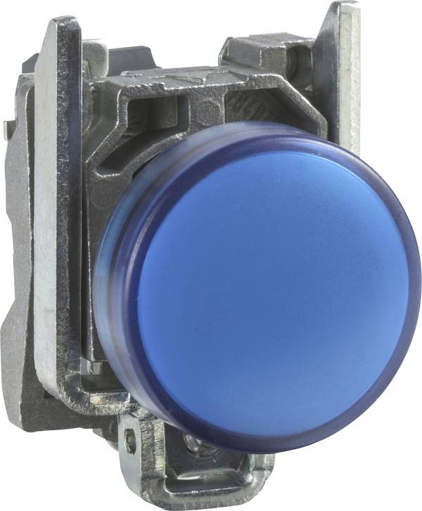 Schneider Electric XB4BV5B6 Spia luminosa con elemento LED   Blu   1 pz. Pezzo