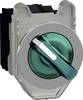 Schneider Electric XB4FK123B5 Selettore illuminabile Interruttore rotativo Verde 1 x 90 ° 1 pz. Pezzo