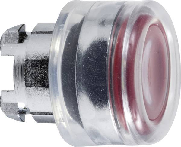 Schneider Electric ZB4BW543 azzerabile (Ø) 22 mm senza etichette Cromo, Rosso 1 pz.