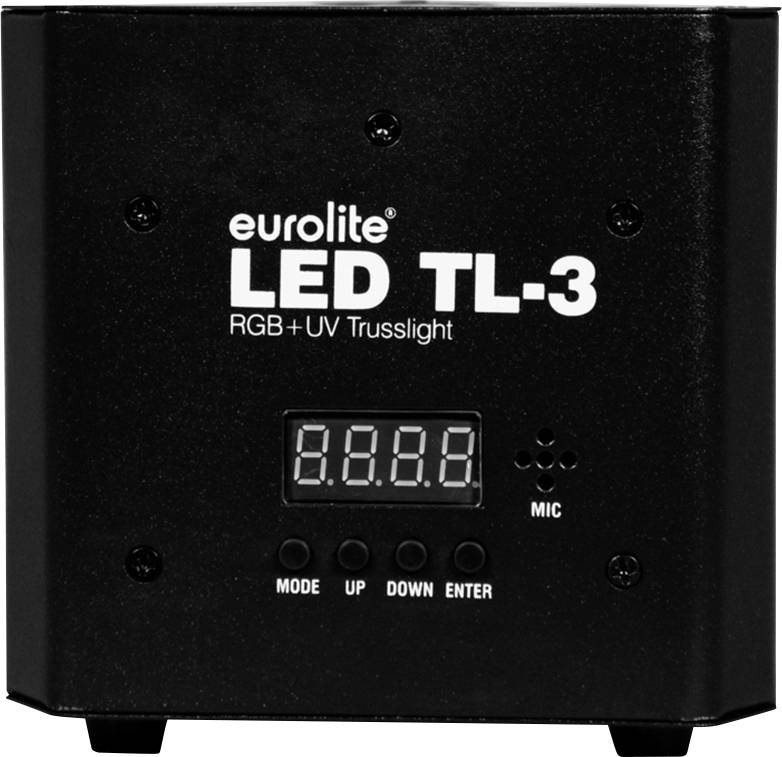 Eurolite 51915445 TL-3 RGB+UV Trusslight Faretto LED disco Numero di LED (Dettagli):3 7 W-12