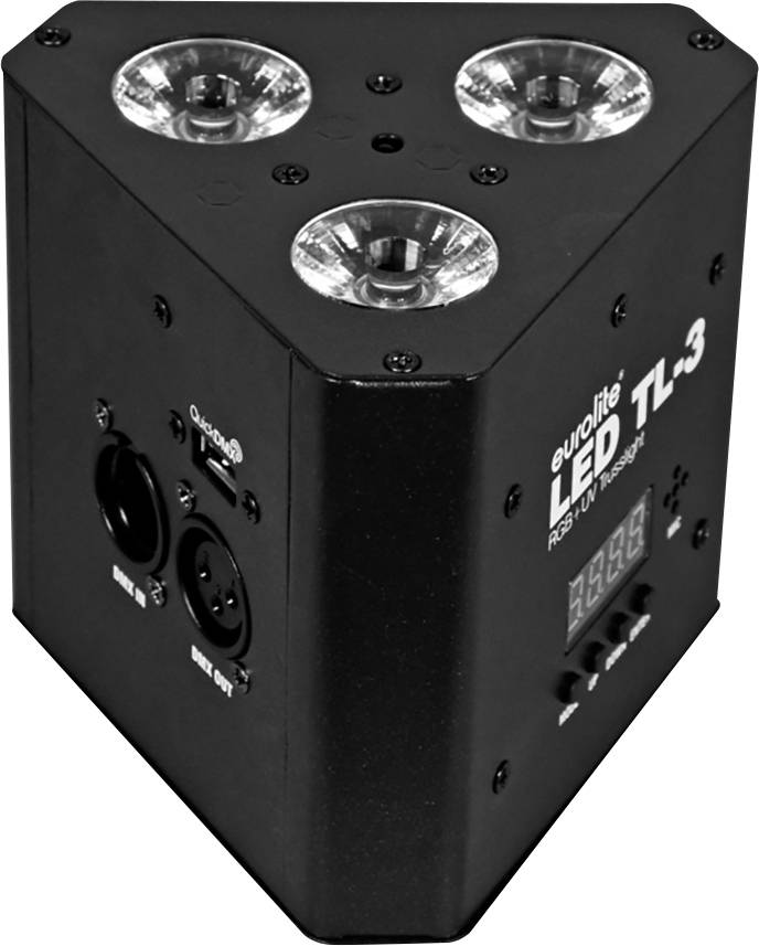 Eurolite 51915445 TL-3 RGB+UV Trusslight Faretto LED disco Numero di LED (Dettagli):3 7 W-13