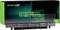 Confezione 'Green Cell' che mostra batteria e schema della tastiera del laptop. Testo: 'Fresh Energy', contiene specifiche tecniche.